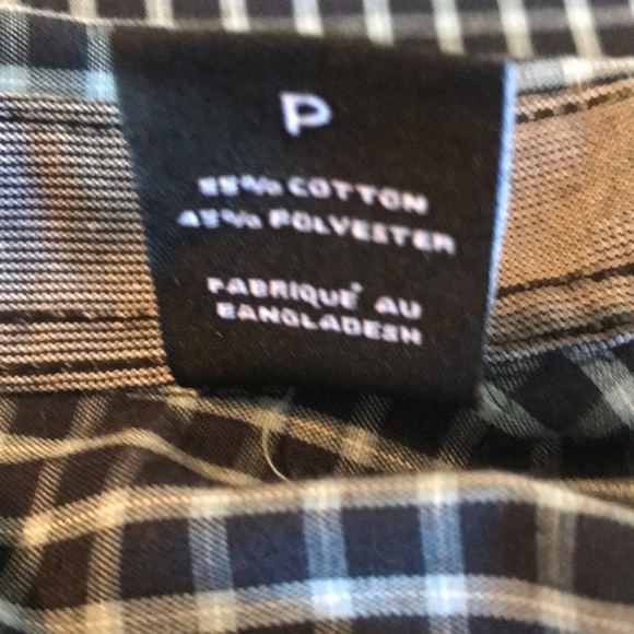 Axist Blue Plaid Men’s Button Down Shirt Size S - Picture 9 of 9